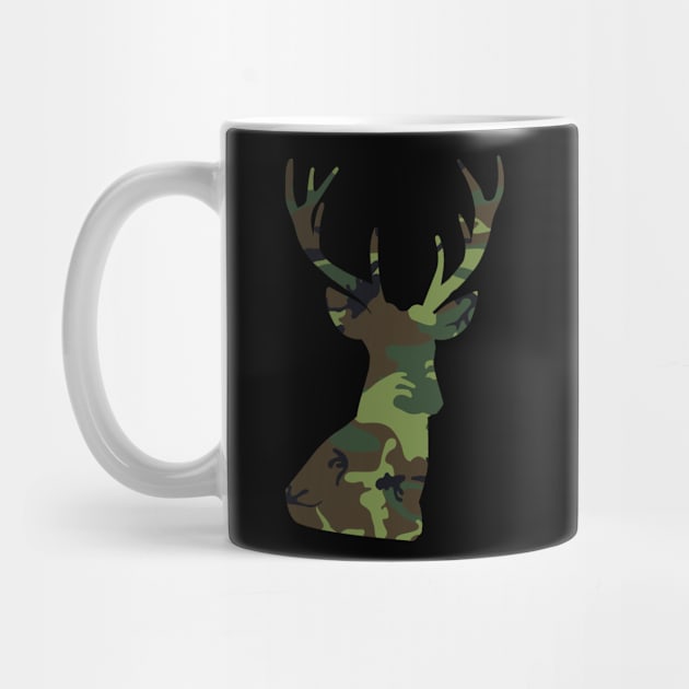 Camo Buck by richardsimpsonart